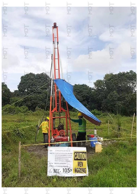 채광 탐사를 위한 300mm 직경 토양 조사 드릴링 머신