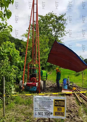 채광 탐사를 위한 300mm 직경 토양 조사 드릴링 머신