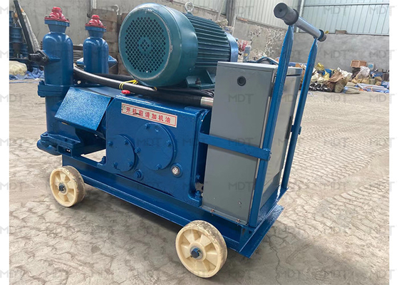 6000l/H 5.5 kw 전기 시멘트 그라우트 펌프 가지고 다닐 수 있는 청색