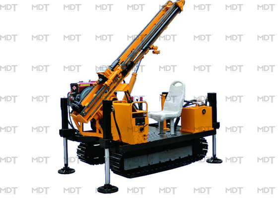 그라우팅을 위한 15kW 2200 R/Min 크롤러 닻 드릴링 리그 기계