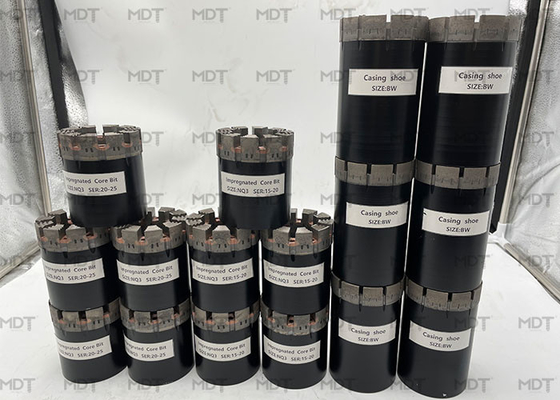 ISO9001은 다이어몬드 코어 비트를 수정시켰습니다